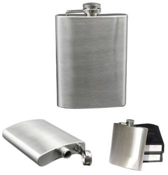 Stainless Steel Flask - 8 OZ